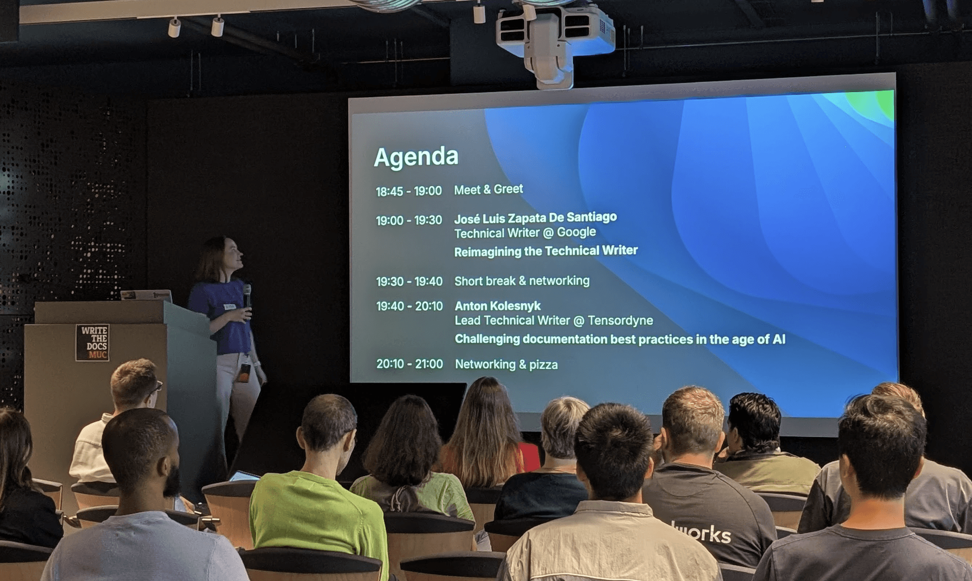 Lisa Driukova, Write the Docs Munich meetup organizer